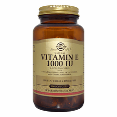 Vitamin E 1000 IU 100 Softgels Solgar