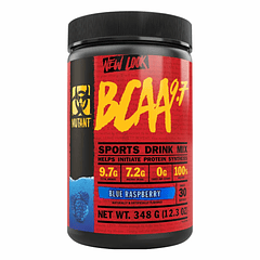 Bcaa 9.7 Blue Raspberry 348 g Mutant