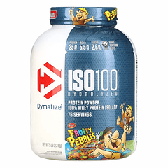 ISO 100 Hydrolyzed 5 Libras Fruity Pebbles Dymatize  