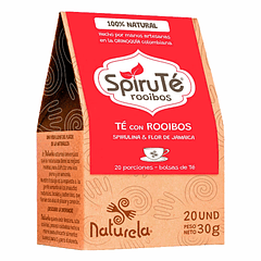 Spiruté Rooibos Té 20 Tizanas Naturela