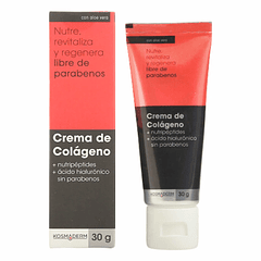 Crema de Colágeno Rostro y Cuello 30 g Kosmaderm