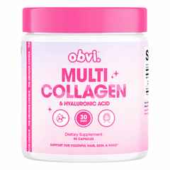Multi Collagen & Hyaluronic Acid 90 Cápsulas Obvi