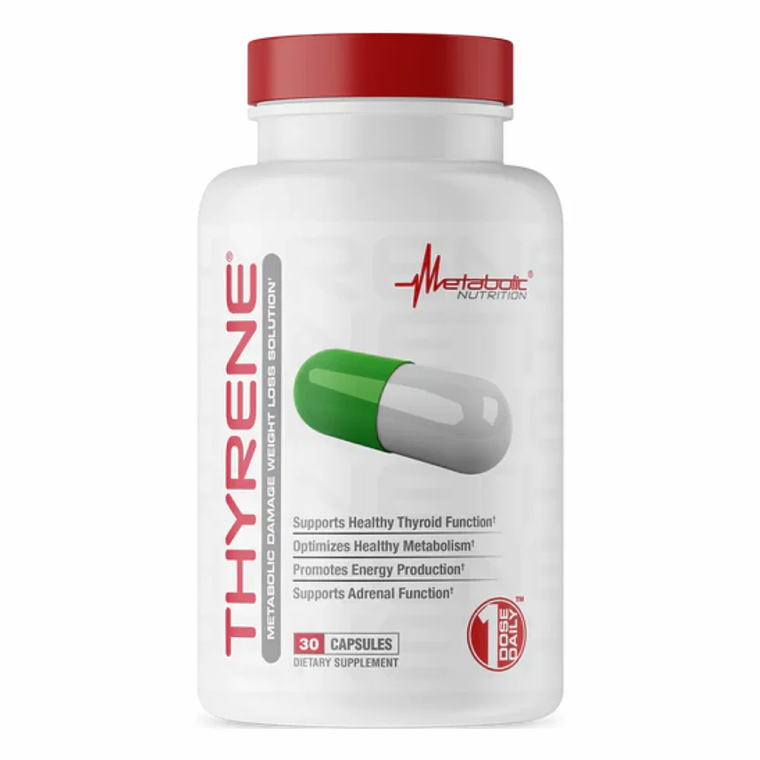 Thyrene 30 Cápsulas Metabolic  1