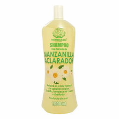 Shampoo de Manzanilla Aclarador 1000 ml Herbacol