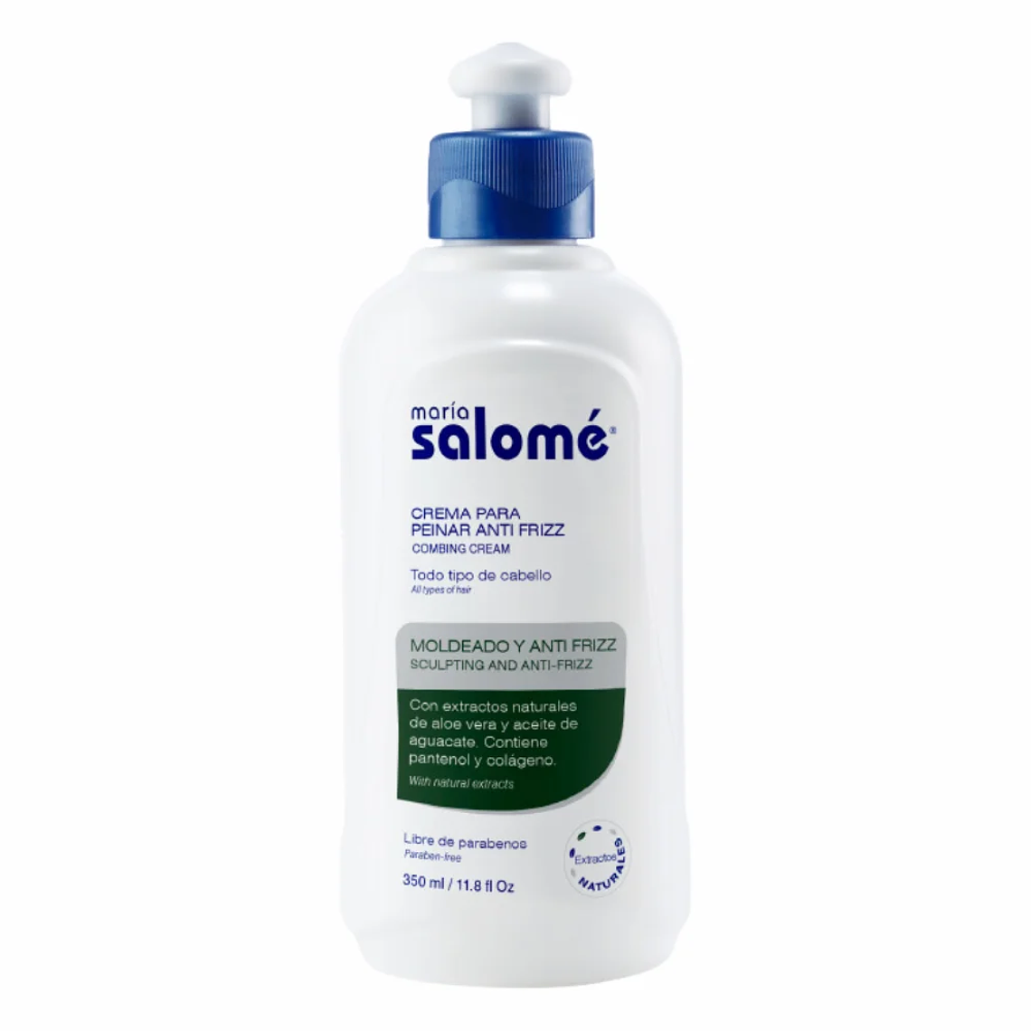 Crema para Peinar Anti Frizz 350 ml María Salomé 1