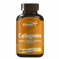 Colagmin Colágeno Biotina Vitaminas 60 Tab Funat