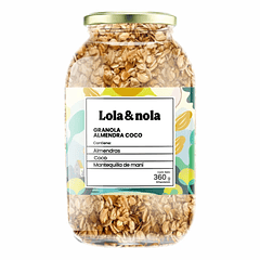 Granola Almendra Coco 360 g Lola & Nola