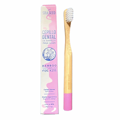 Cepillo Dental de Bamboo Niños SoulSeed