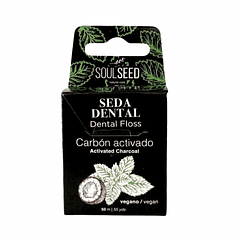 Seda Dental Carbón Activado 50 m SoulSeed