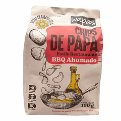 Chips de Papa BBQ Ahumado 100 g Wapas