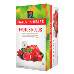 Infusión Frutos Rojos 20 Sobres Nature's Heart