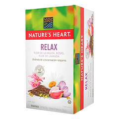 Infusión Herbal Relax 20 Sobres Nature's Heart