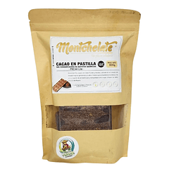 Cacao en Pastilla 100 % Cacao 500 g Montchelate
