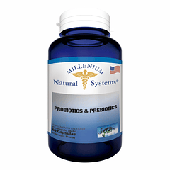 Probiotics & Prebiotics 60 Cápsulas Natural Systems
