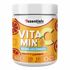 Vitamina C Materia Prima Pura 250 gr Essentials