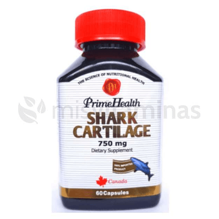 Shark Cartilage 750 mg  Prime Health  60 Capsulas