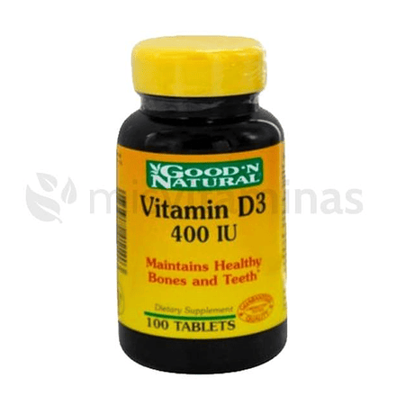 Vitamina D3 400 IU GoodN Natural