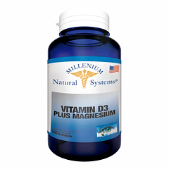 Vitamina D3 Plus Magnesio 100 Softgels Natural system 
