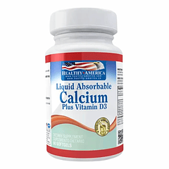 Calcium Liquid Absorbable & Vitamina D3 60 softgels