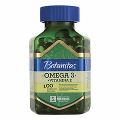 Omega 3 más Vitamina E 100 Cápsulas Botanitas