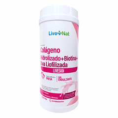 Colágeno Hidrolizado más Biotina y Uva Liofilizada 700 gr Live + Nat