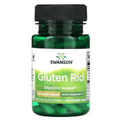 Gluten Rid 90 Cápsulas Swanson Tolerase