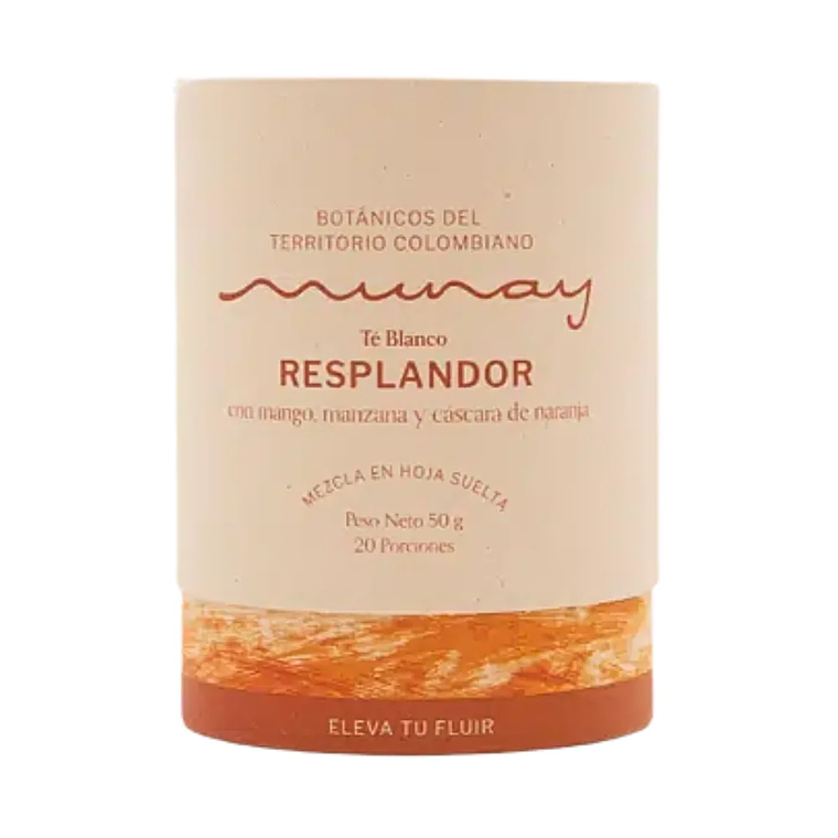 Té Blanco Resplandor 50 gr Munay 1