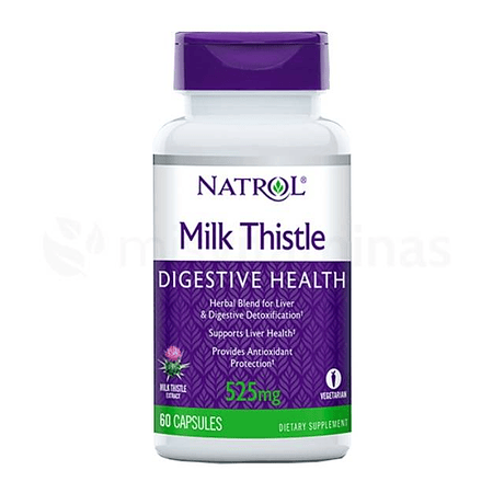 Milk Thistle 525 mg Natrol  60 Capsulas
