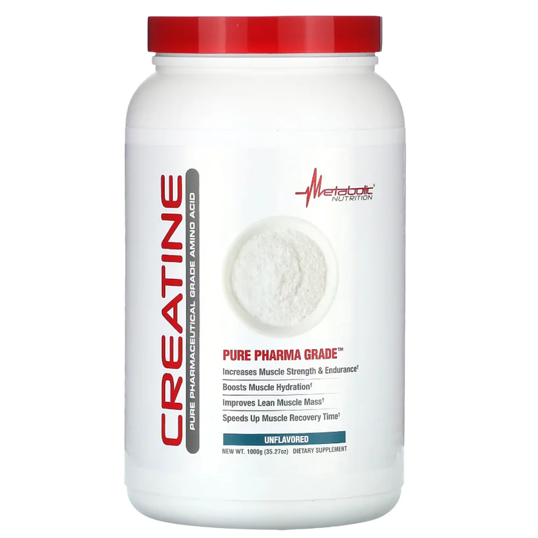 Creatina 1000 Grs Unflavored Metabolic 1