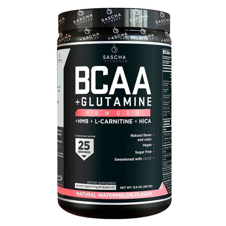 BCAA + Glutamine Sandia Sascha Fitness  1