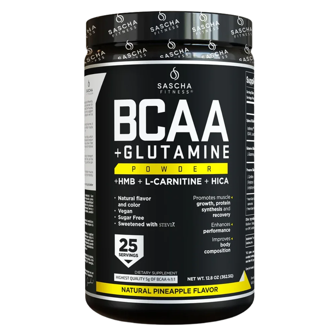 BCAA + Glutamine Piña Sascha Fitness  1