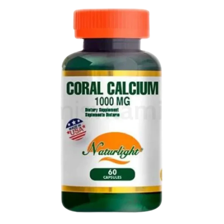 Coral Calcium 1000 mg 60 Capsulas Naturlight 1
