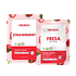 Mascarilla Facial Fresa Caja 10 unidades Nevada