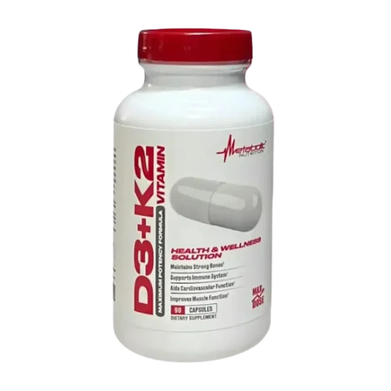 Vitamina D3 K2 90 Cápsulas Metabolic 1