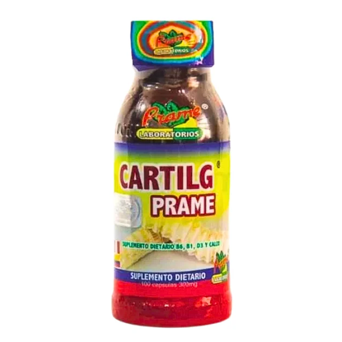 Cartil G Prame 100 Cápsulas Cartílago de Tiburón  1