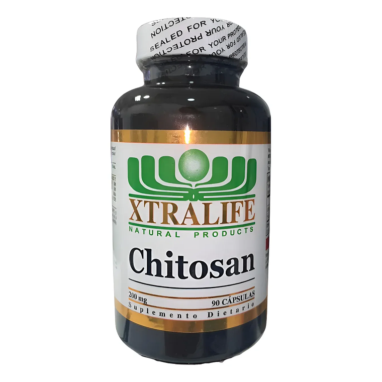 Chitosan 200 mg 90 Cápsulas Xtralife  1