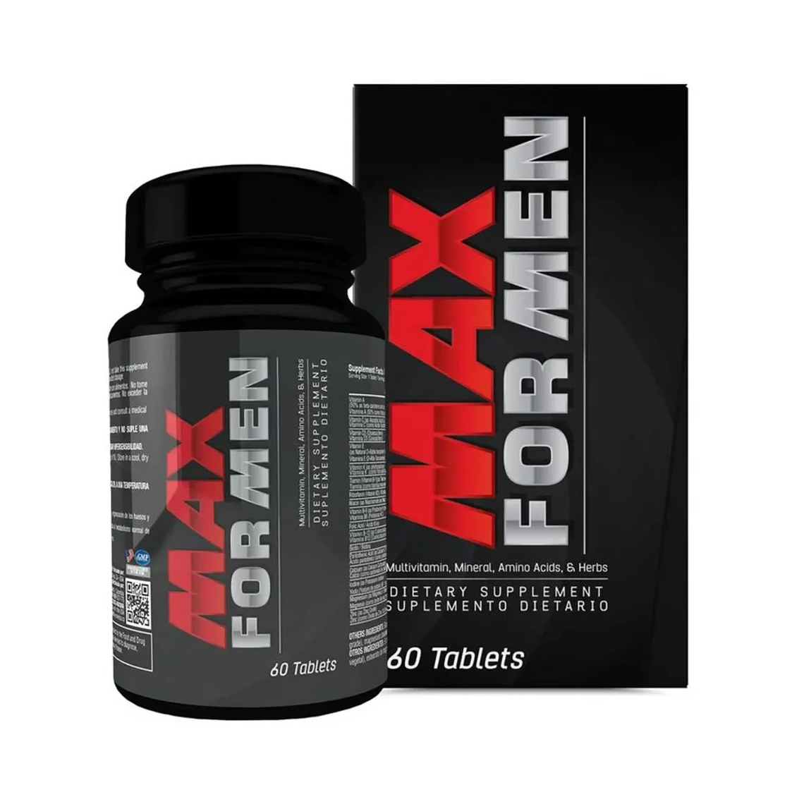 Max For Men Healthy America 60 Tabletas 1