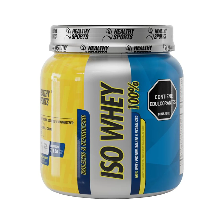 Iso Whey 100% Healthy Sports 1.1 libras 15 servicios 1