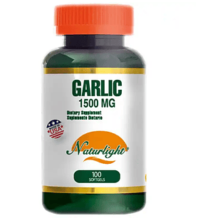 Garlic 1500 mg 100 Softgels Naturlight