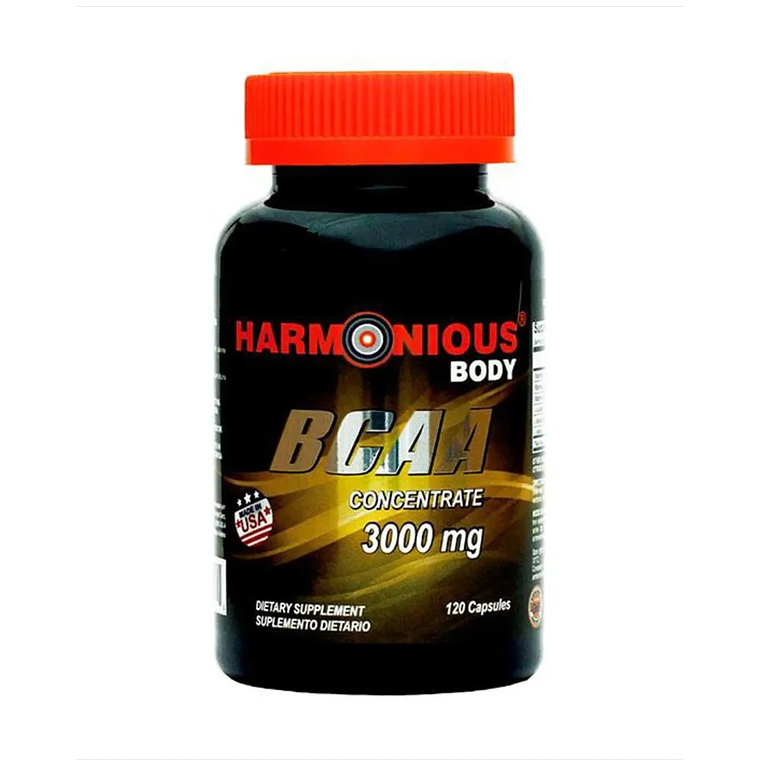 Bcaa 3000 mg 120 Capsulas Harmonious 1
