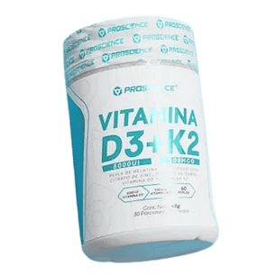 Vitamina D3 + K2 Proscience 60 Perlas