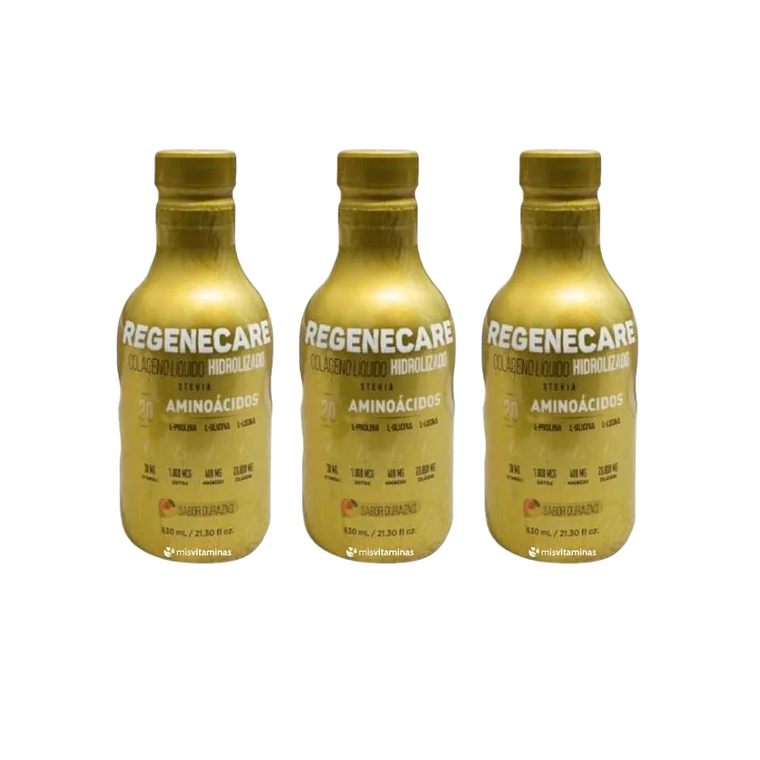Combo Colágeno Líquido Hidrolizado Regenecare por 3 Unidades 1