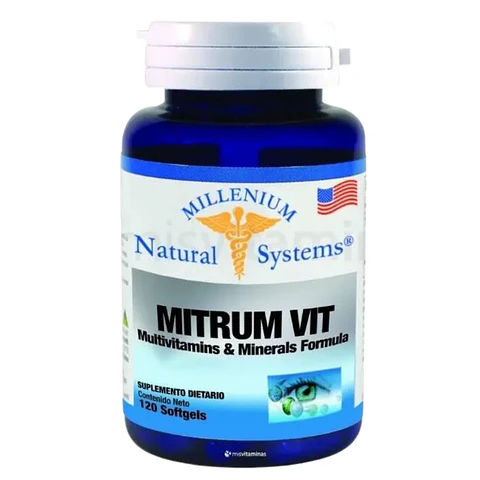 Mitrum Vit Millenium Natural Systems 120 Softgels