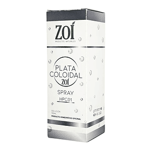 Plata Coloidal Spray 120 ml Zoí