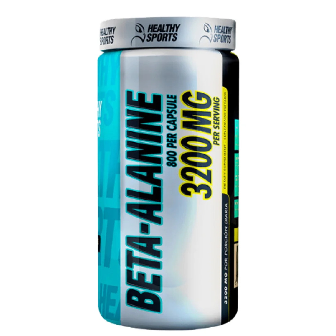 Beta Alanine 3200 mg 120 Cápsulas Healthy Sports 1