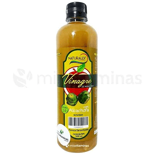 Vinagre de Manzana con Alcachofa 500 ml Naturally 