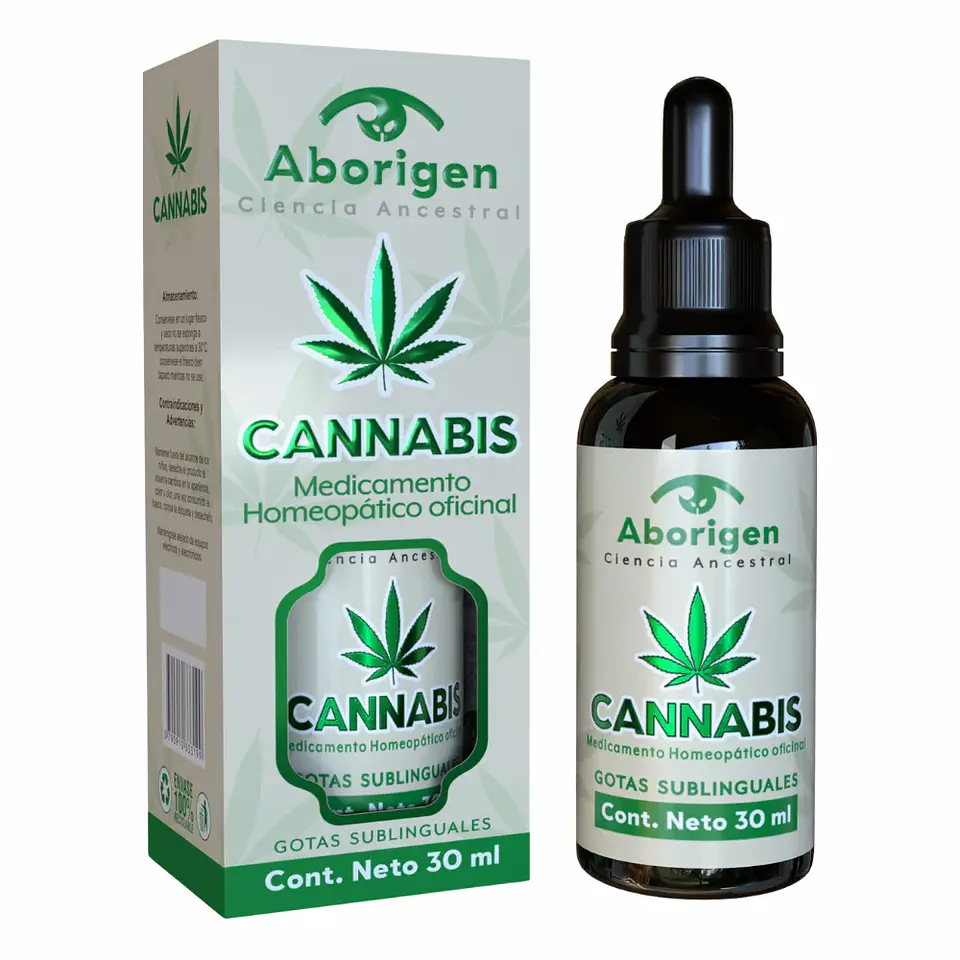 Cannabis Gotas Sublinguales 30 ml Aborigen 1