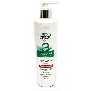 Tratamiento 3 Siliconas con Aceite de Argán 300 ml Bio Cress 10