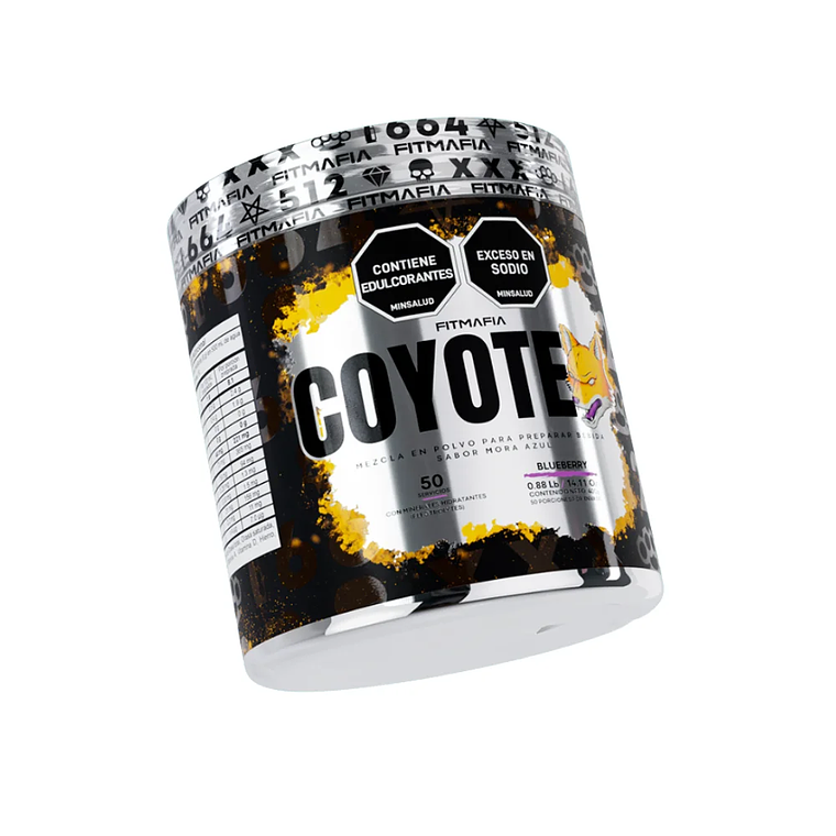 Coyote Polvo Mora Azul 400 grs Fitmafia 1