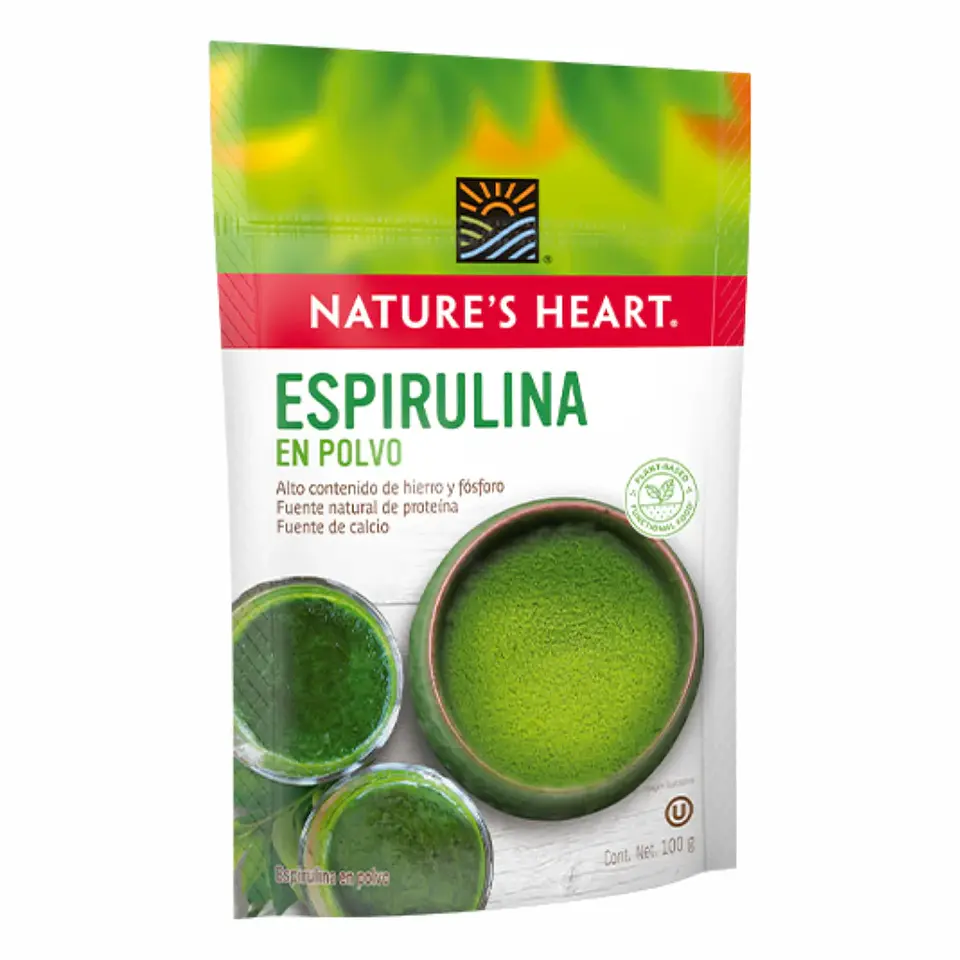 Espirulina en Polvo 100 g Nature's Heart 1